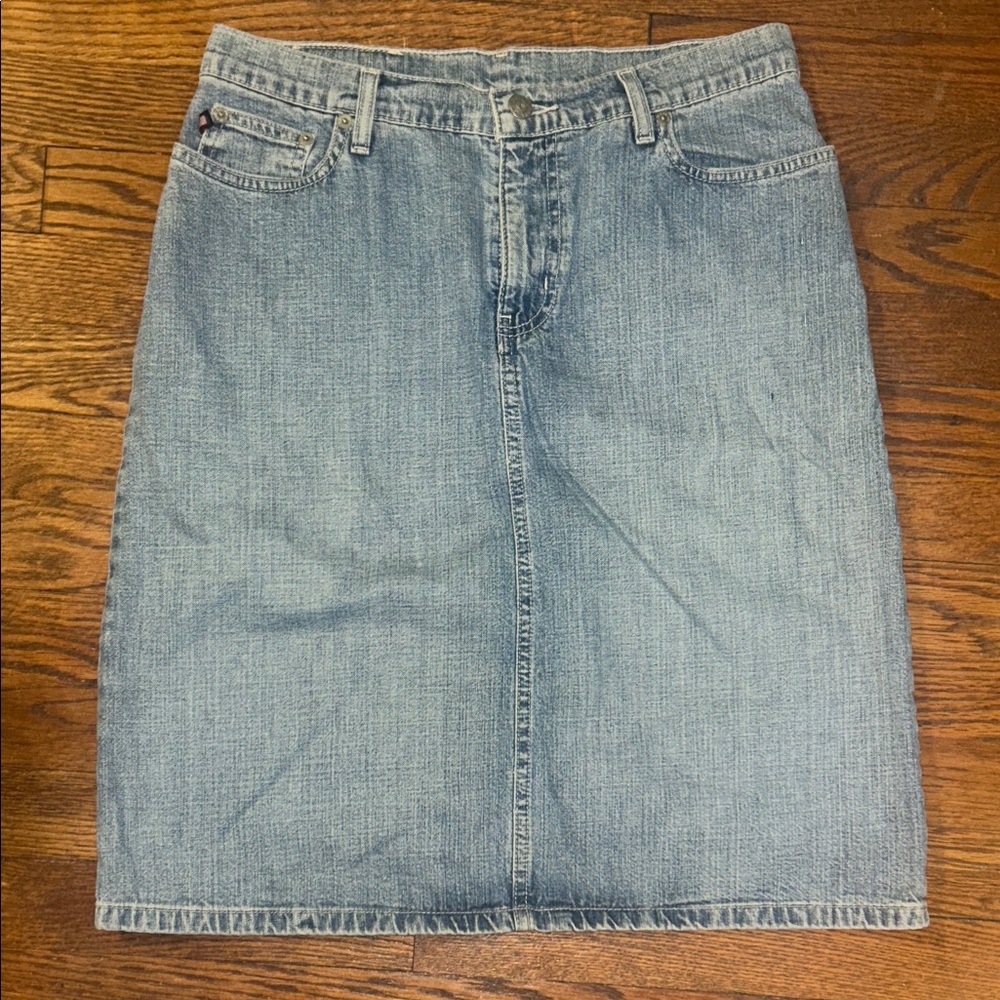 Ralph Lauren Classic Denim Skirt
